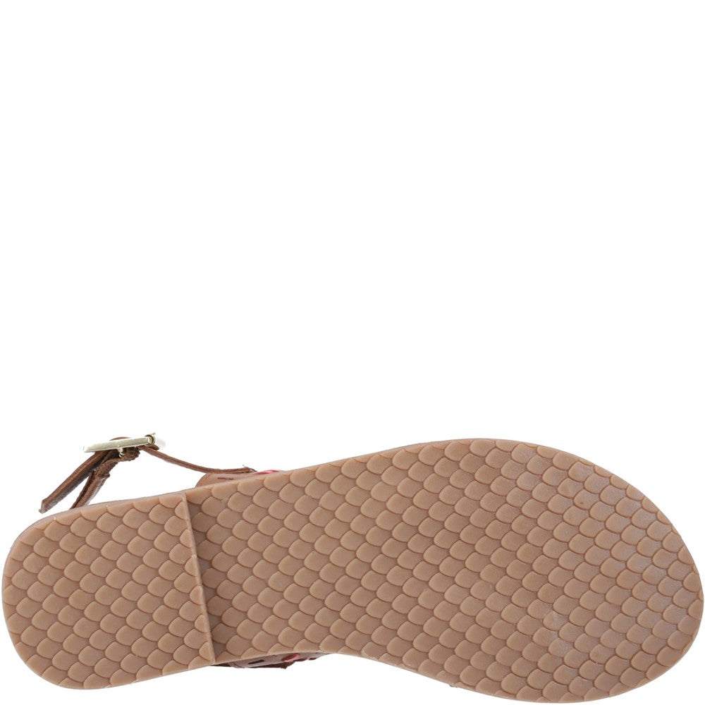 Sandal Ladies Summer Tan Hush Puppies Hadley Sandal