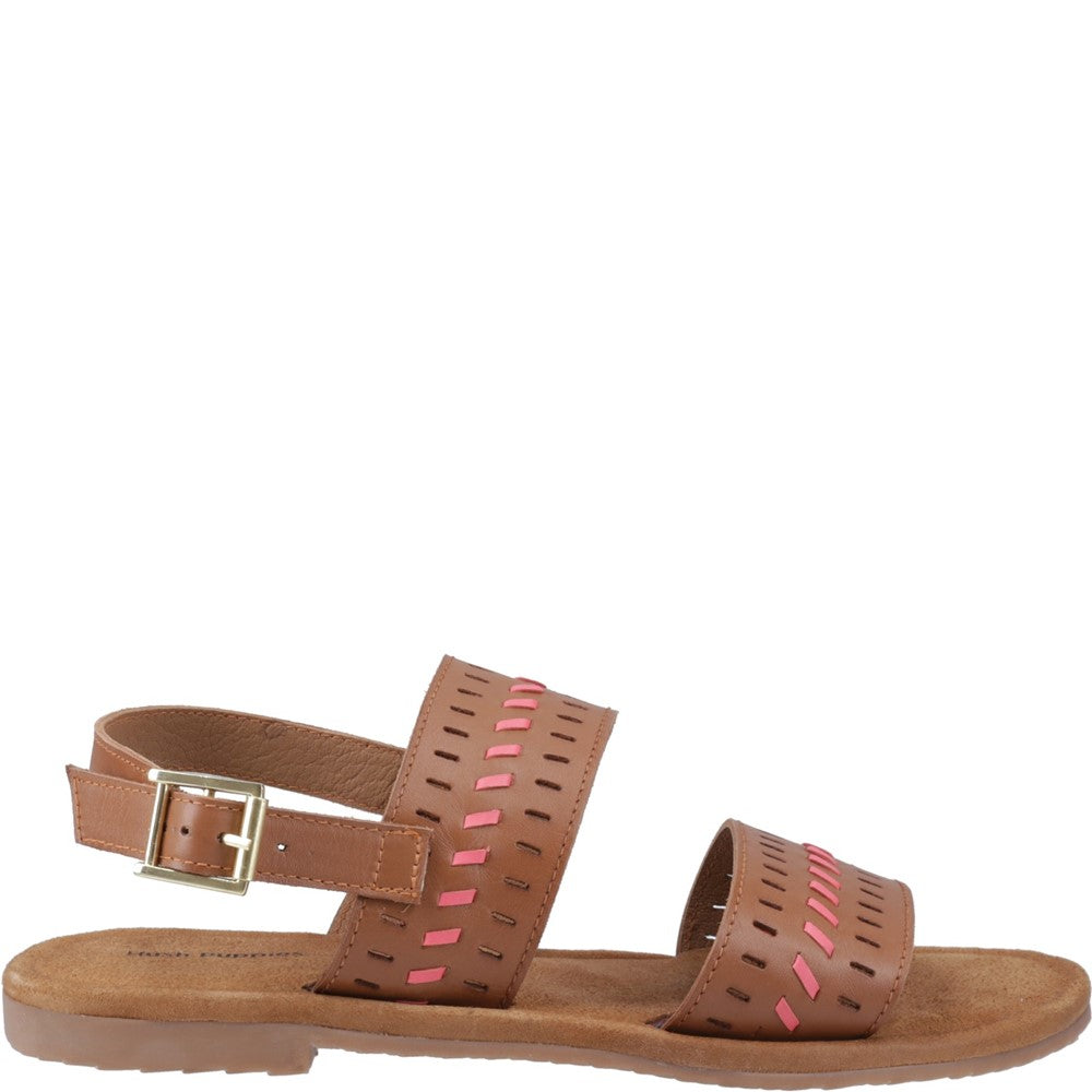 Sandal Ladies Summer Tan Hush Puppies Hadley Sandal