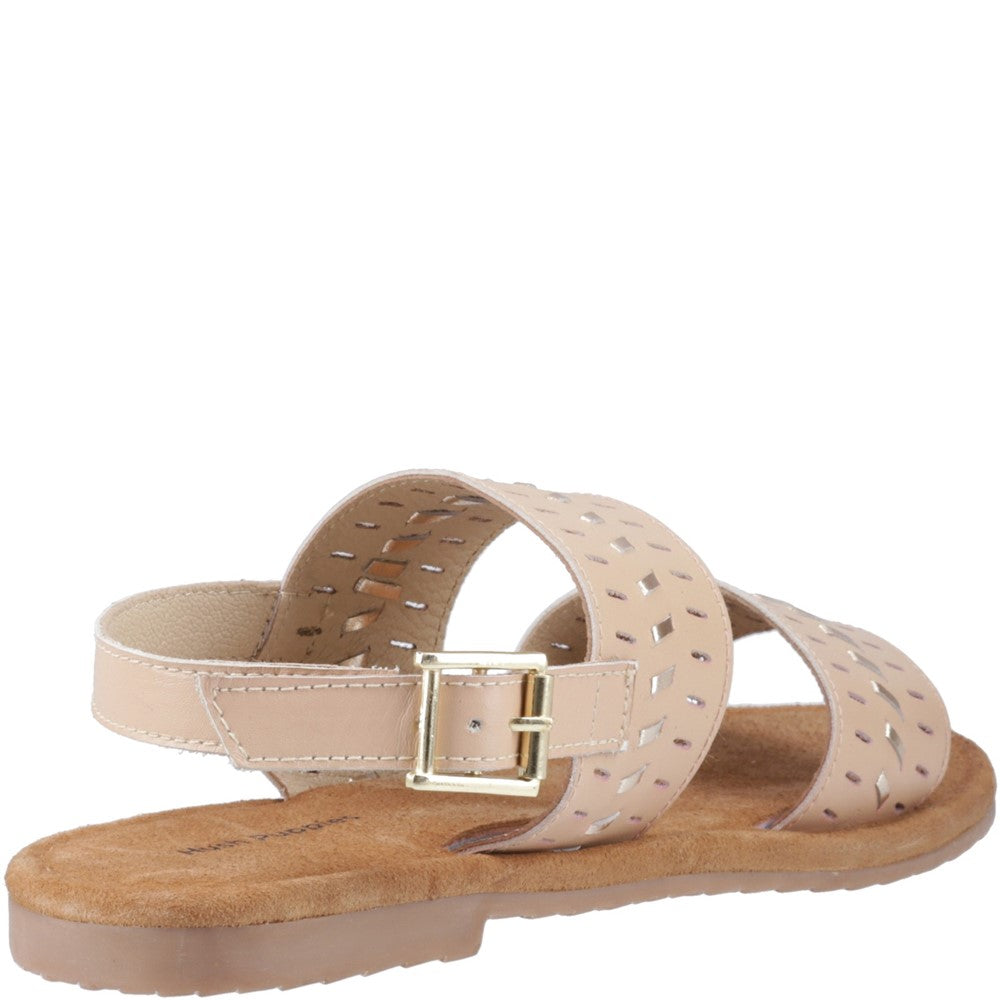 Sandal Ladies Summer Nude Hush Puppies Hadley Sandal