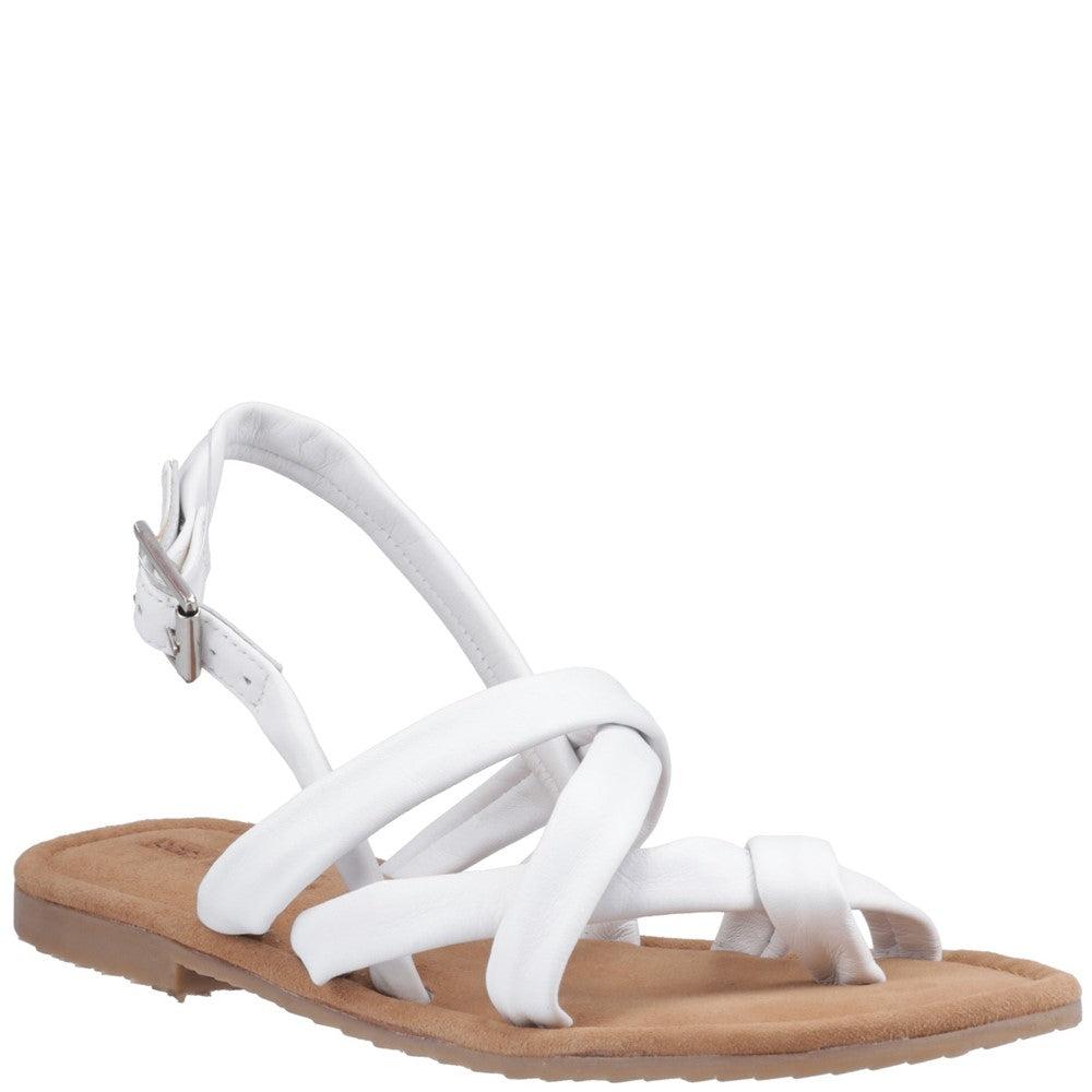 Sandal Ladies Summer White Hush Puppies Hope Sandal