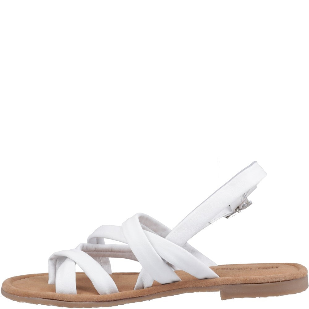 Sandal Ladies Summer White Hush Puppies Hope Sandal