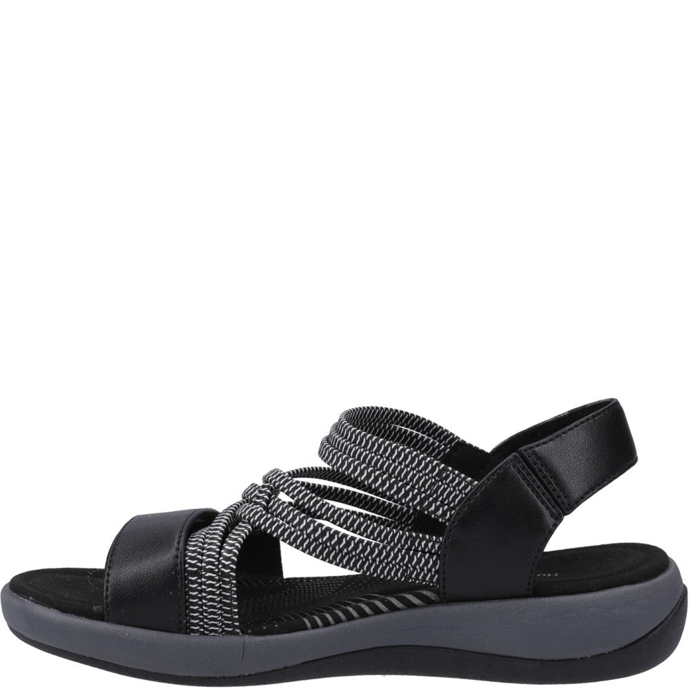Sandal Ladies Summer Black Hush Puppies Susanna Sandal