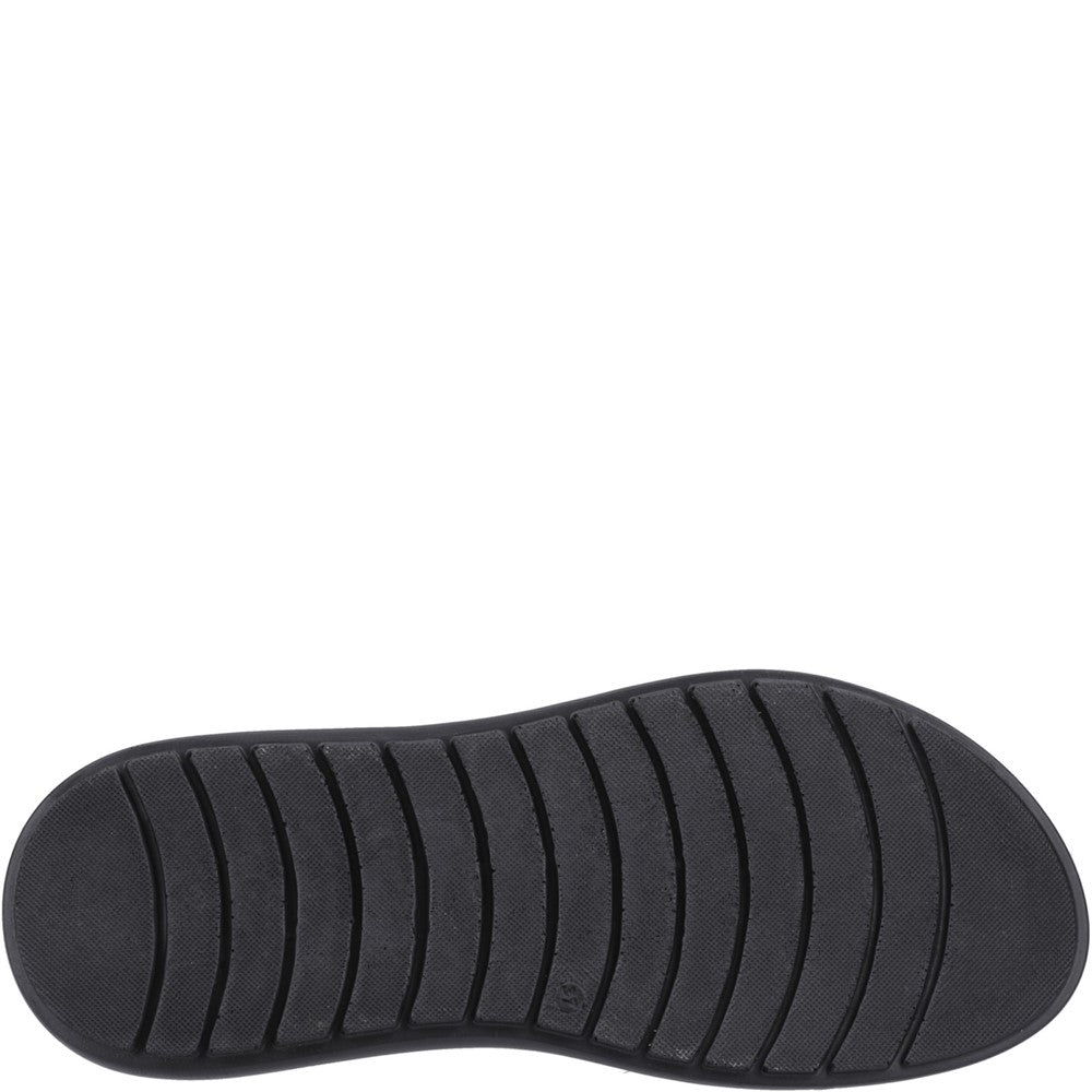 Sandal Ladies Summer Black Hush Puppies Alison Buckle Sandal