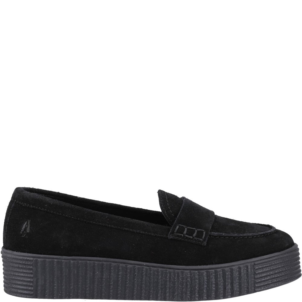 Shoe Ladies Summer Black Hush Puppies Tamara Loafer
