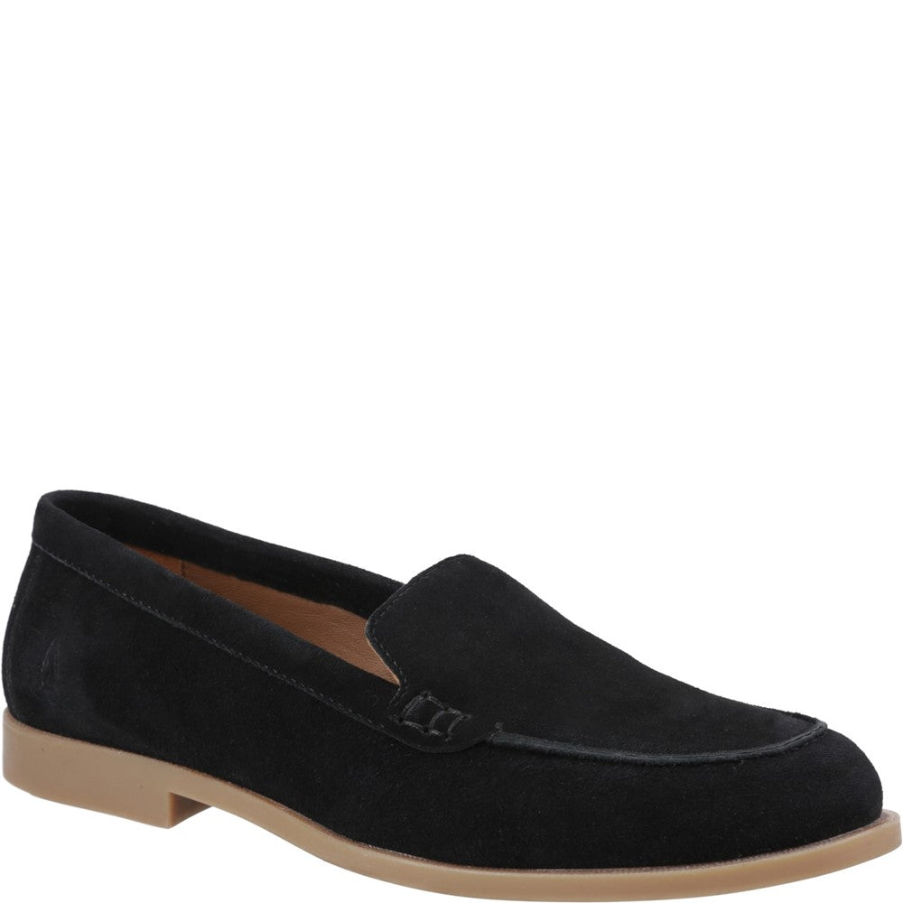 Slip On Ladies Shoes Black Hush Puppies Natasha Loafer