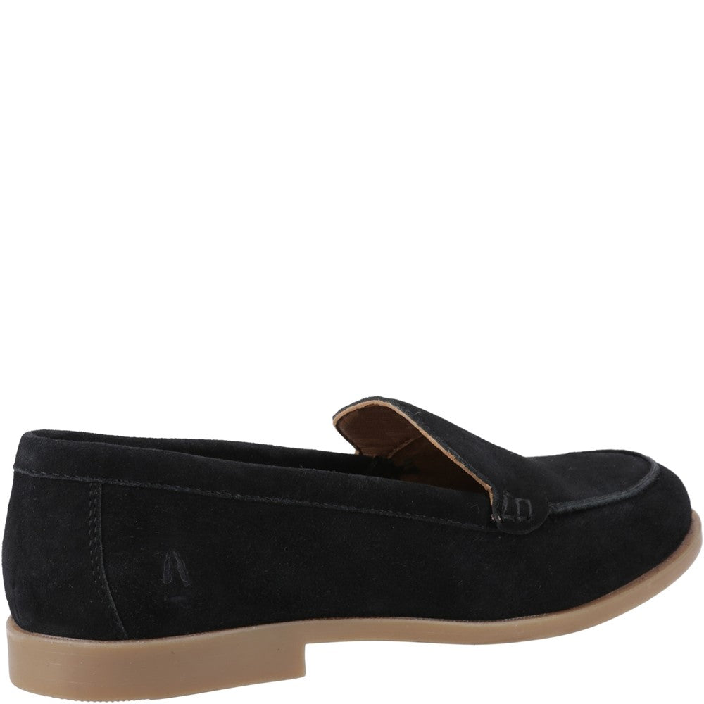 Slip On Ladies Shoes Black Hush Puppies Natasha Loafer