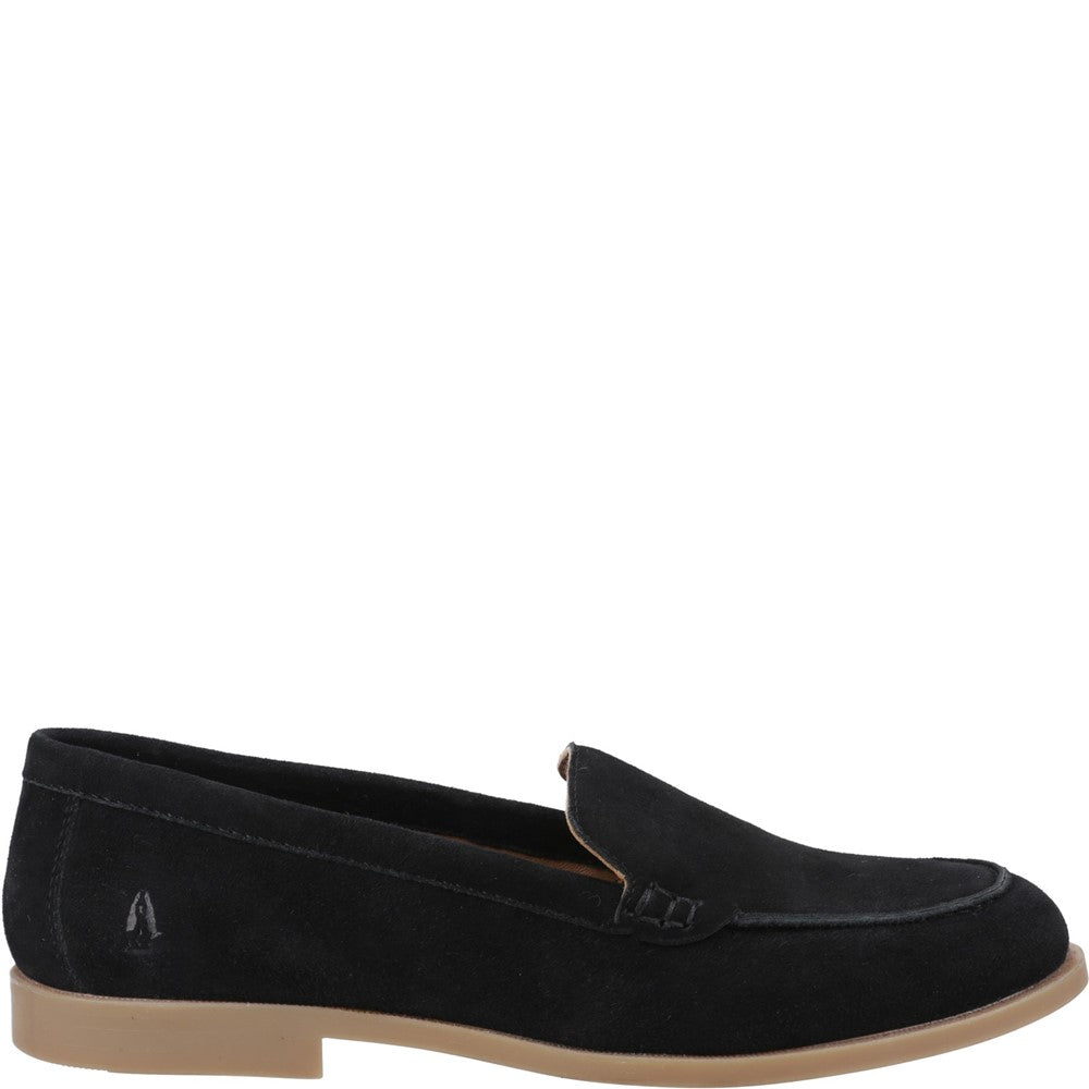 Slip On Ladies Shoes Black Hush Puppies Natasha Loafer