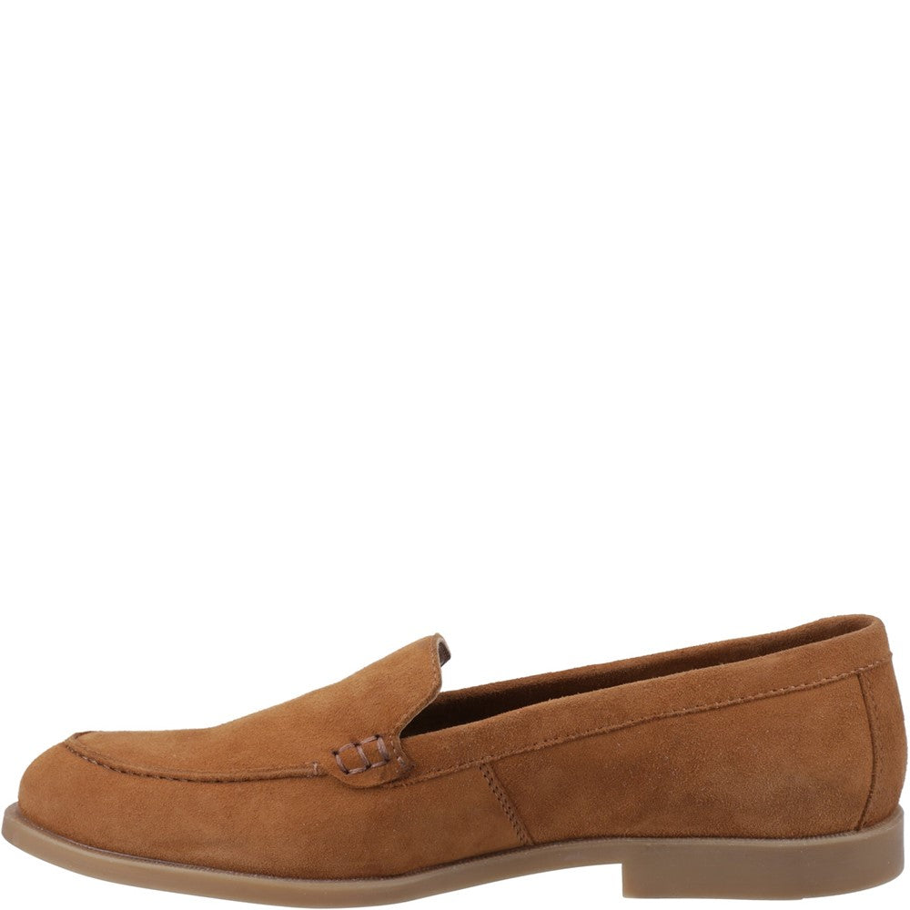 Slip On Ladies Shoes Tan Hush Puppies Natasha Loafer