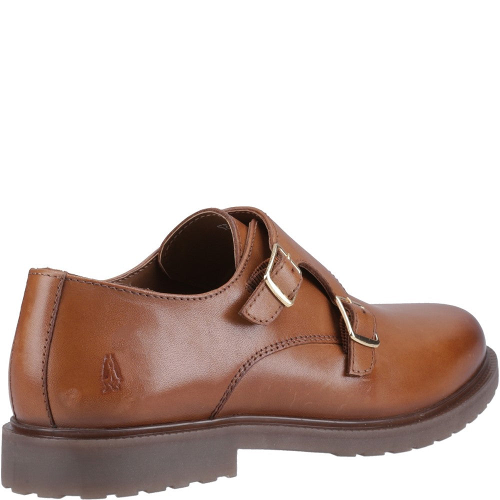 Slip On Ladies Shoes Tan Hush Puppies Verity Monk Shoe