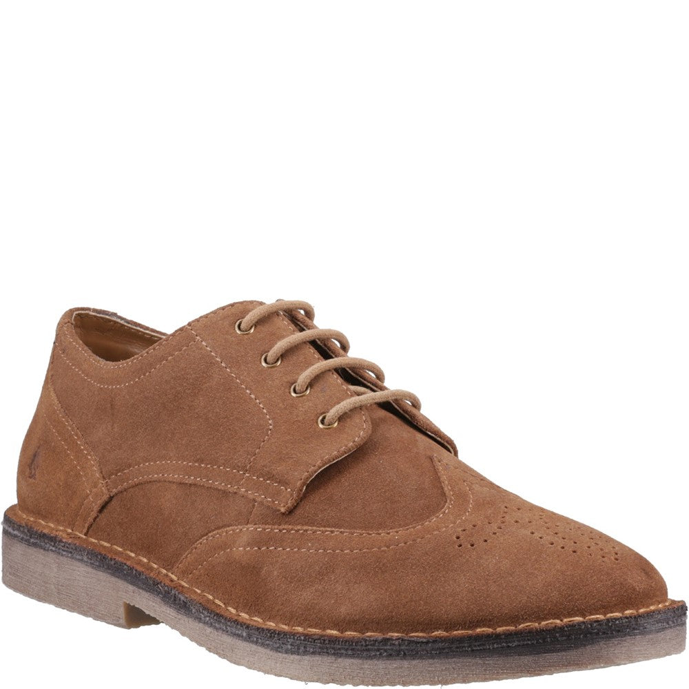 Lace Mens Summer Tan Hush Puppies Samson Wingtip
