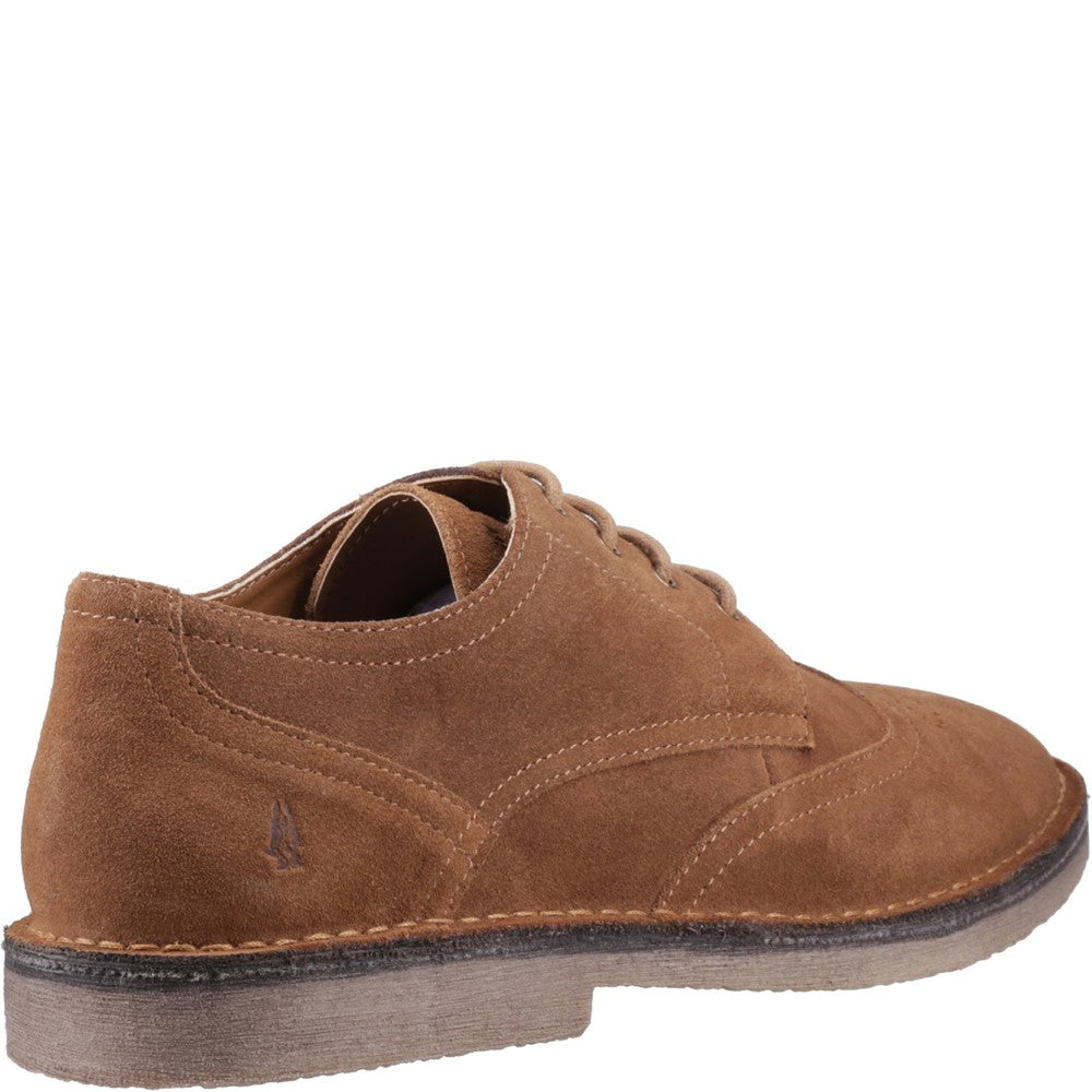Lace Mens Summer Tan Hush Puppies Samson Wingtip