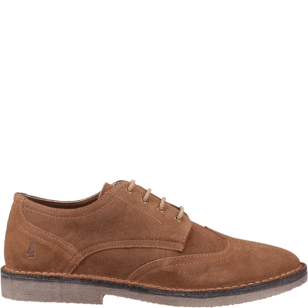 Lace Mens Summer Tan Hush Puppies Samson Wingtip