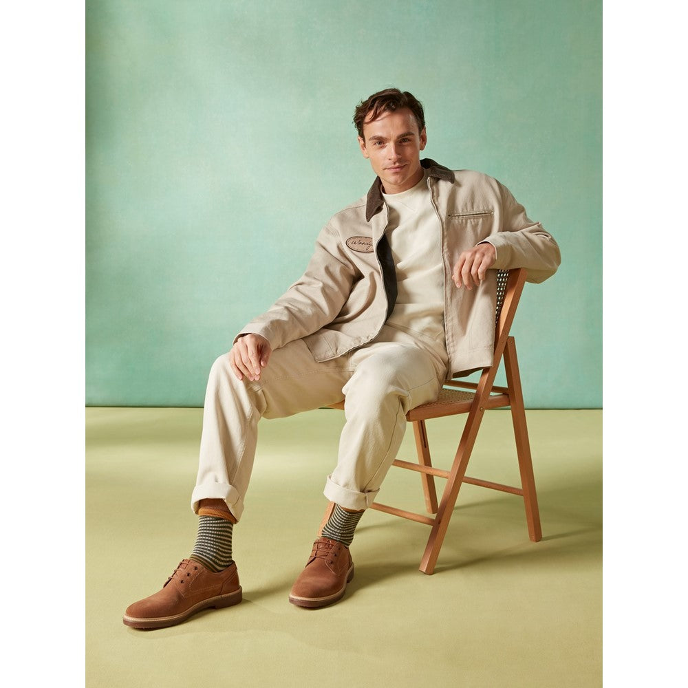 Lace Mens Summer Tan Hush Puppies Guy Lace Up