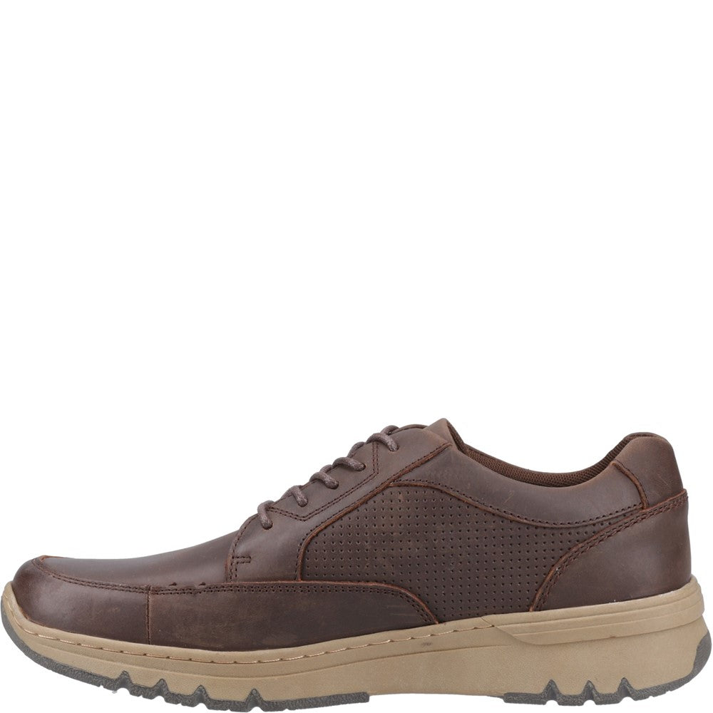Lace Mens Summer Brown Hush Puppies Nelson Lace Up