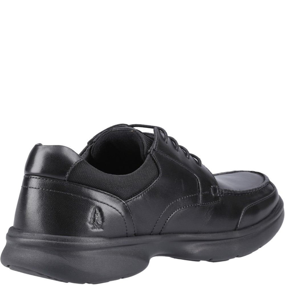 Mens Classic Lace Shoes Black Hush Puppies Hugh Shoes