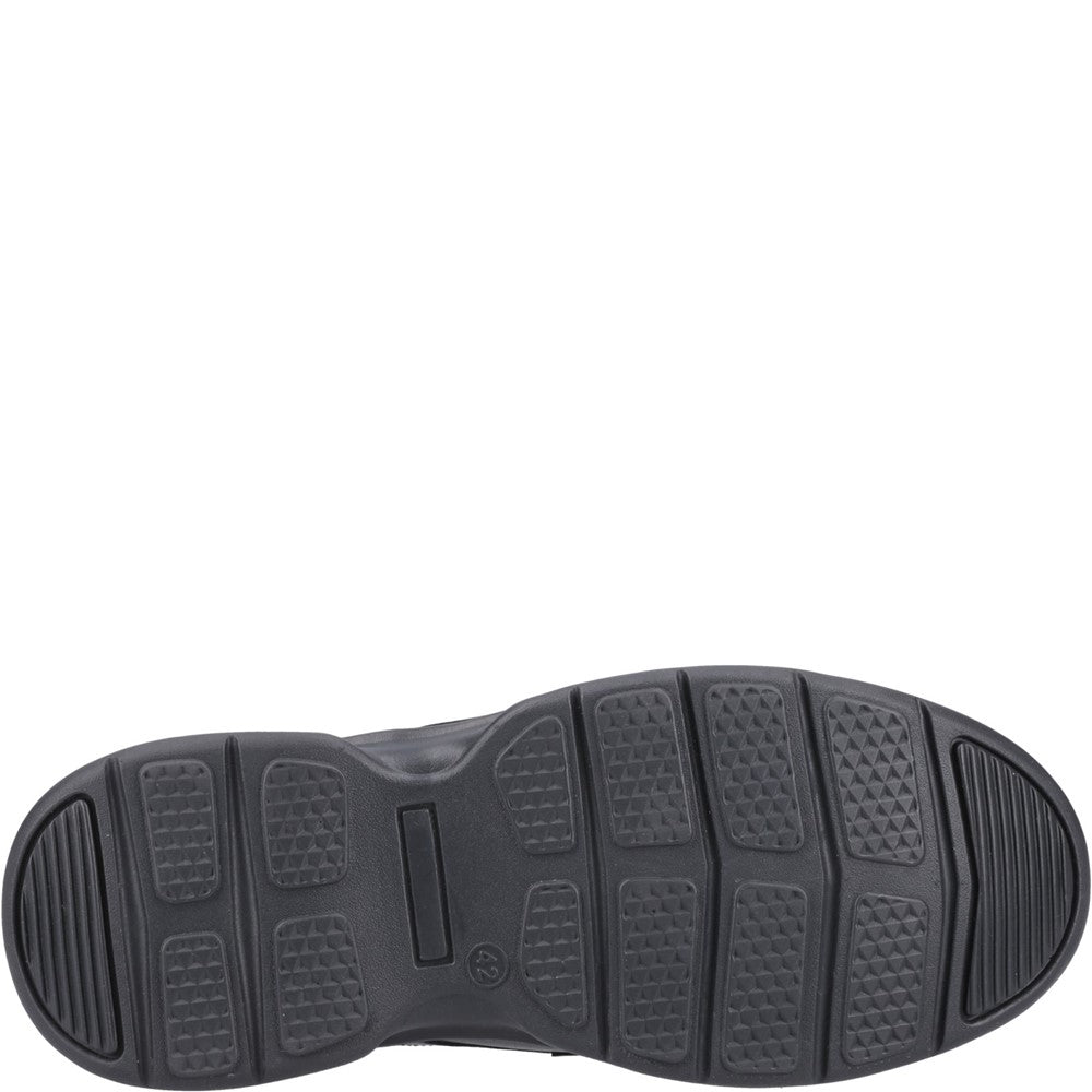 Mens Classic Lace Shoes Black Hush Puppies Hugh Shoes