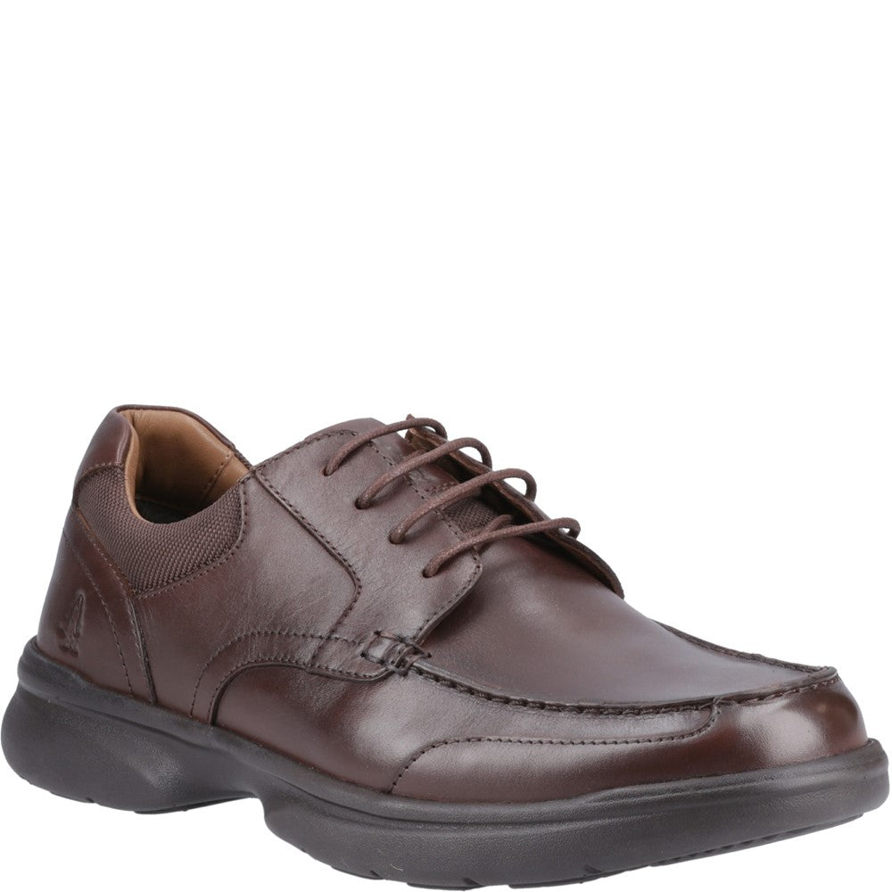 Mens Classic Lace Shoes Brown Hush Puppies Hugh Shoes
