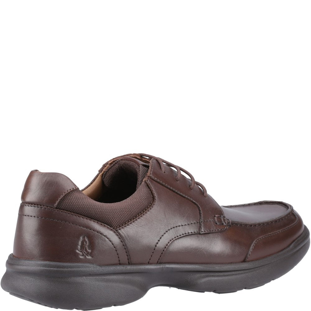 Mens Classic Lace Shoes Brown Hush Puppies Hugh Shoes