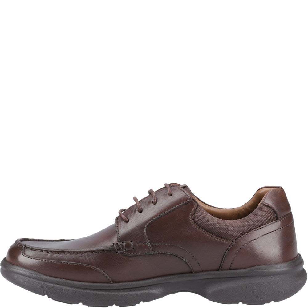 Mens Classic Lace Shoes Brown Hush Puppies Hugh Shoes