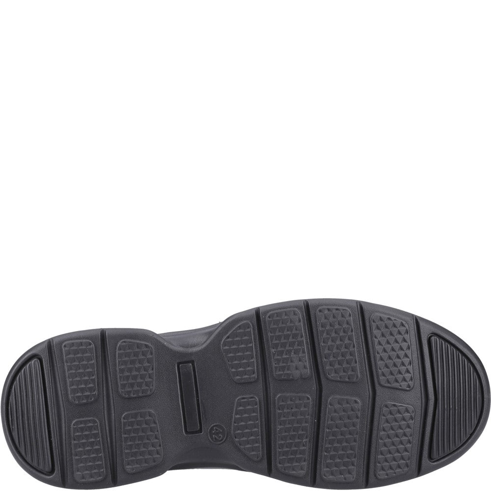 Mens Classic Slip On Shoes Black Hush Puppies Harold Slip On