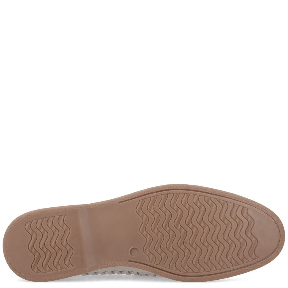 Mens Formal Slip On Shoes Taupe Hush Puppies Bowie Loafer