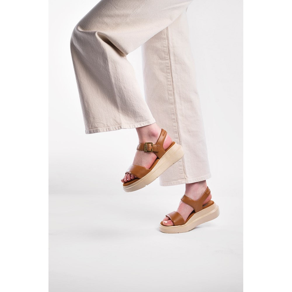Sandal Ladies Summer Tan Hush Puppies Uplift Quarter Strap