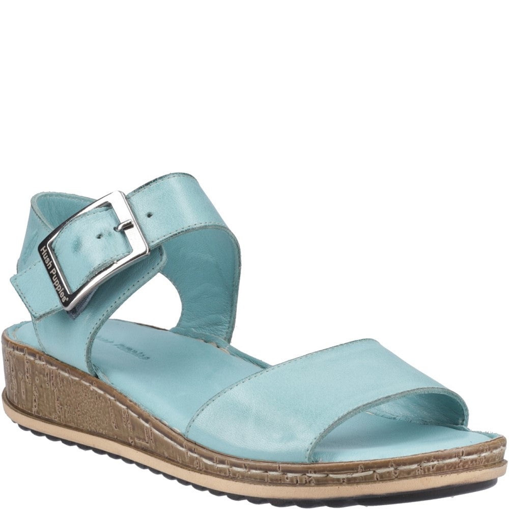 Sandal Ladies Summer Aqua Hush Puppies Ellie Sandal