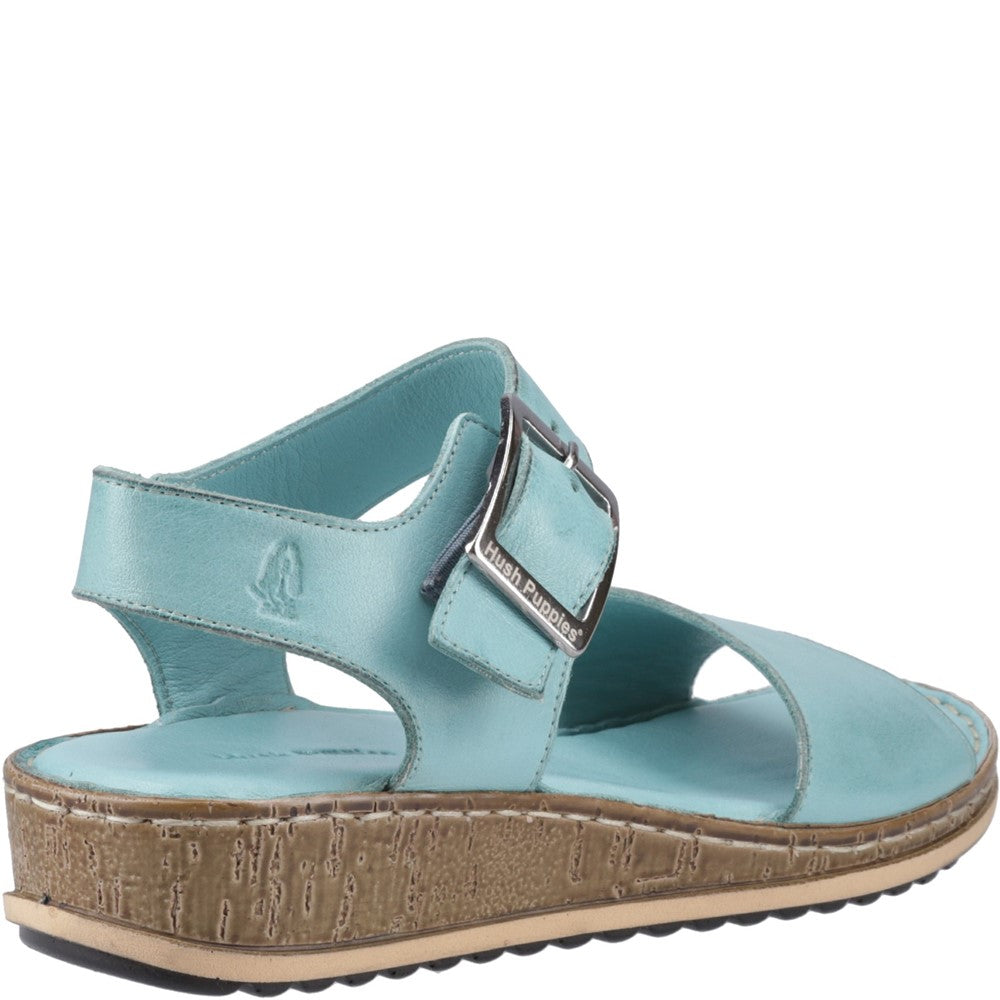 Sandal Ladies Summer Aqua Hush Puppies Ellie Sandal