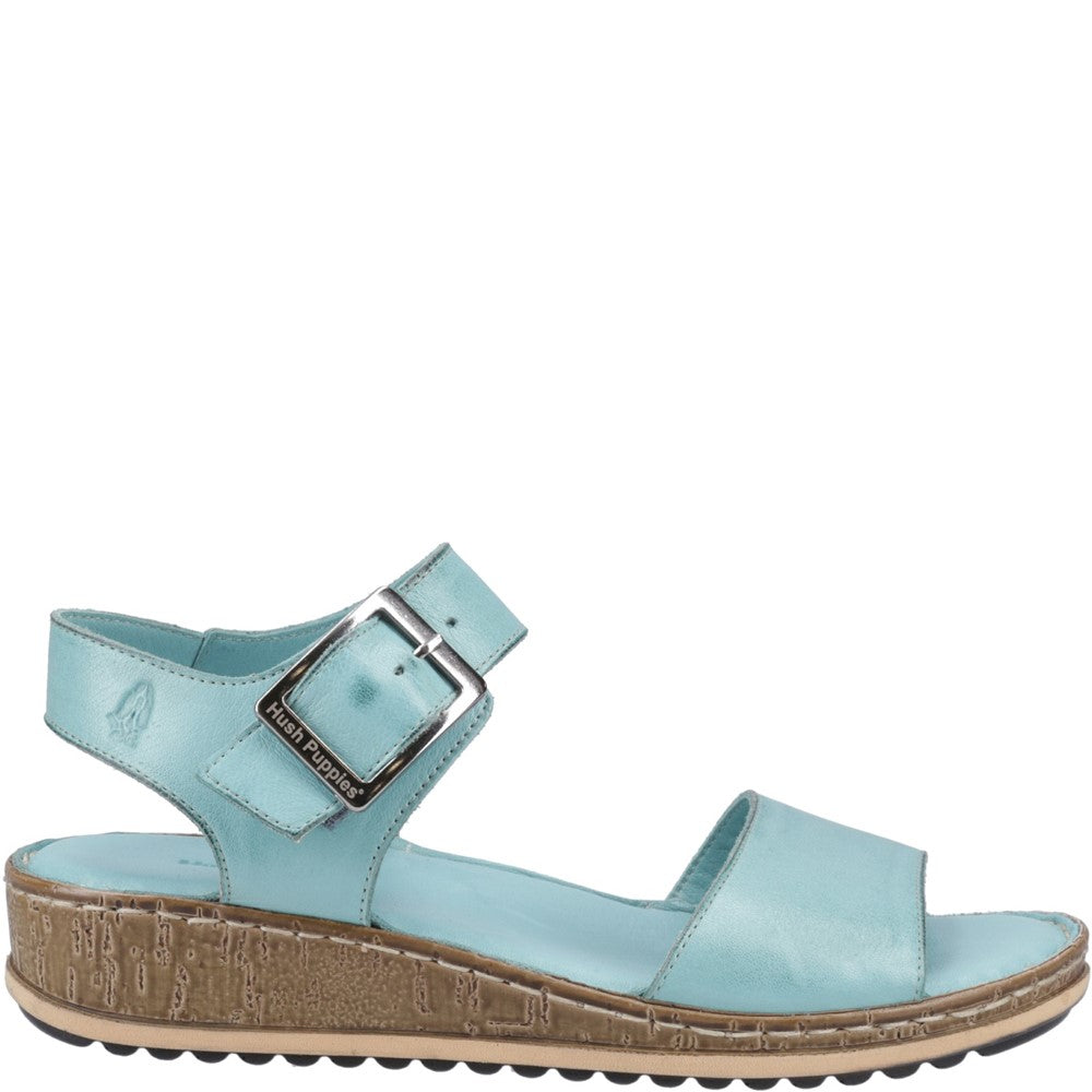 Sandal Ladies Summer Aqua Hush Puppies Ellie Sandal