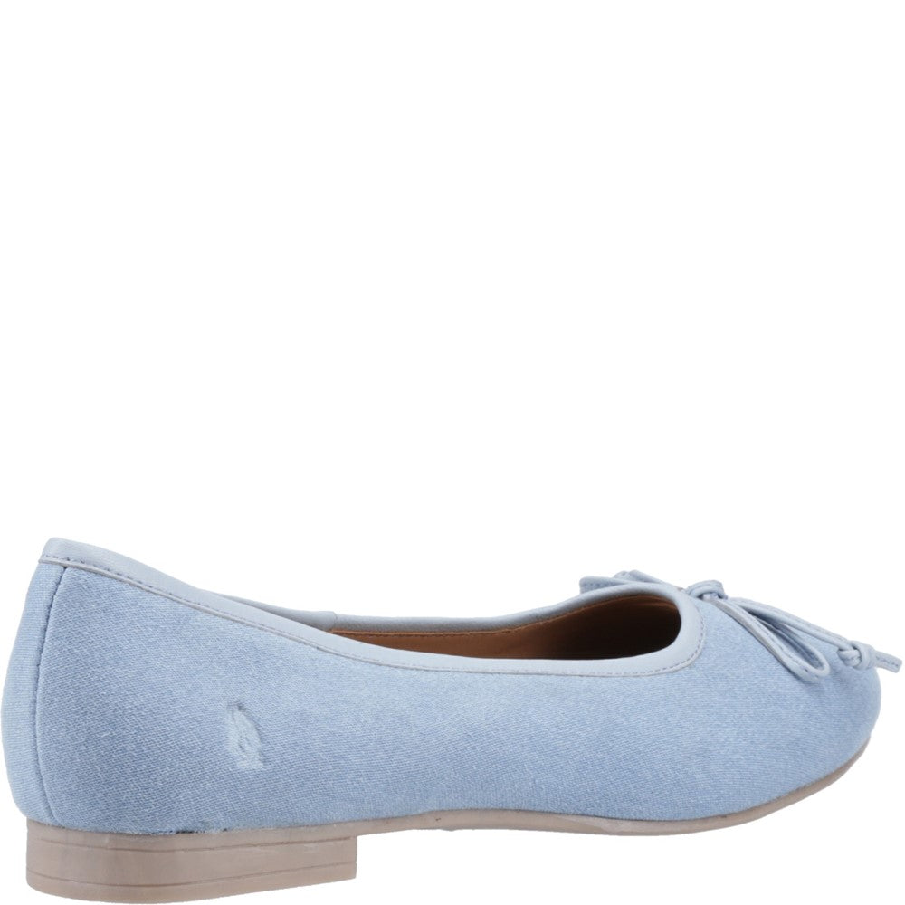 Ballerinas Denim Hush Puppies Naomi Textile Ballet