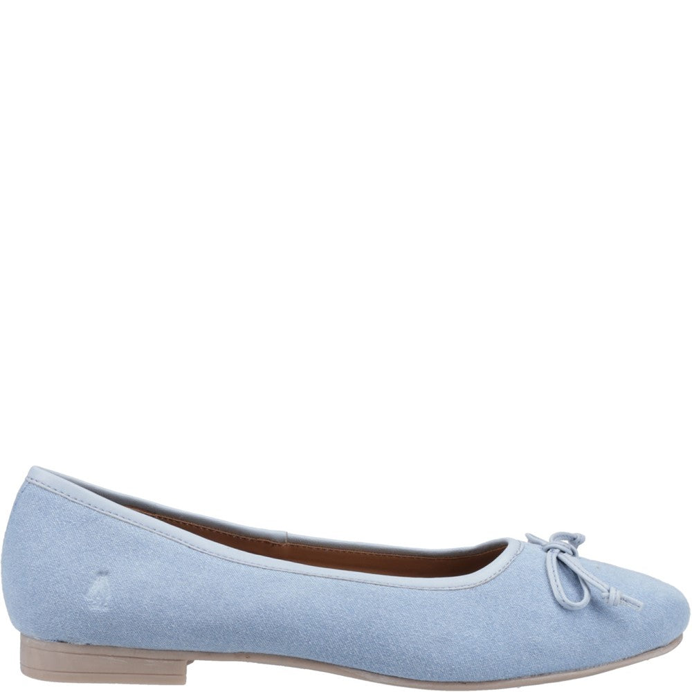 Ballerinas Denim Hush Puppies Naomi Textile Ballet