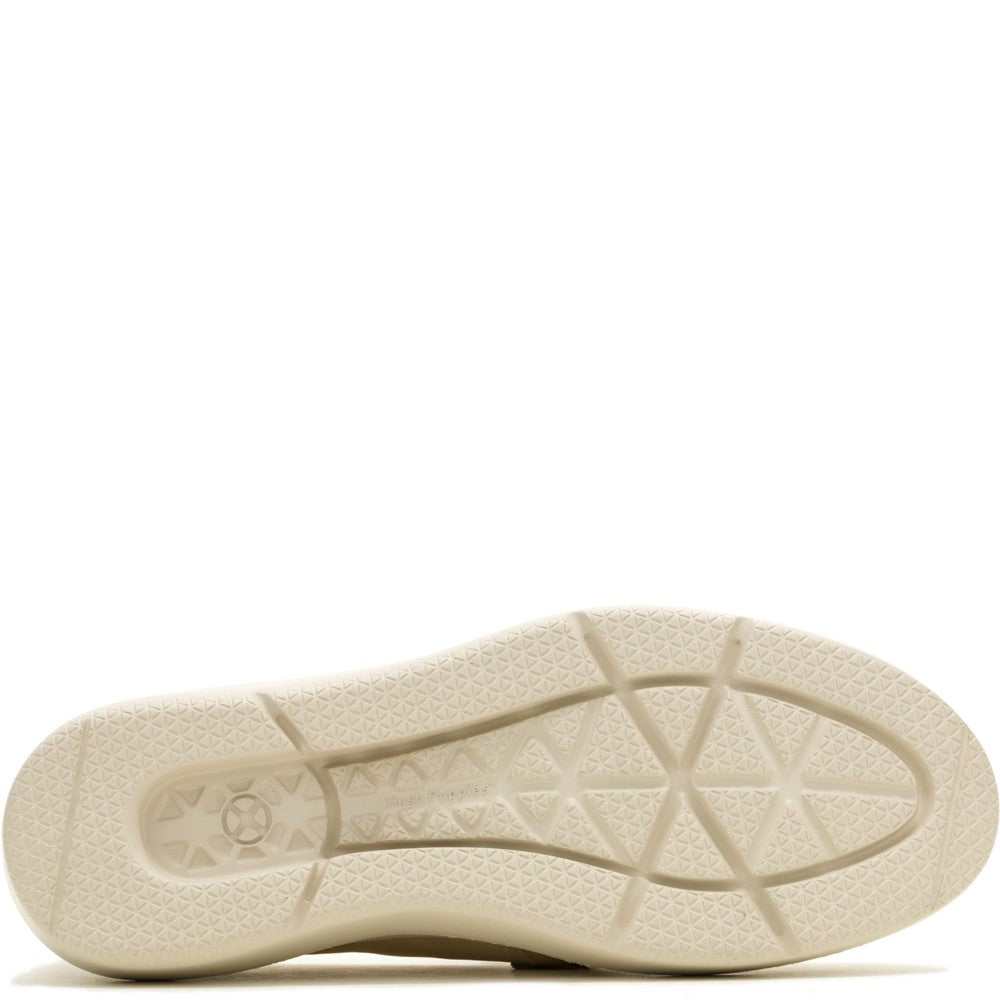Slip On Ladies Shoes Champagne Hush Puppies Joy Penny Loafer
