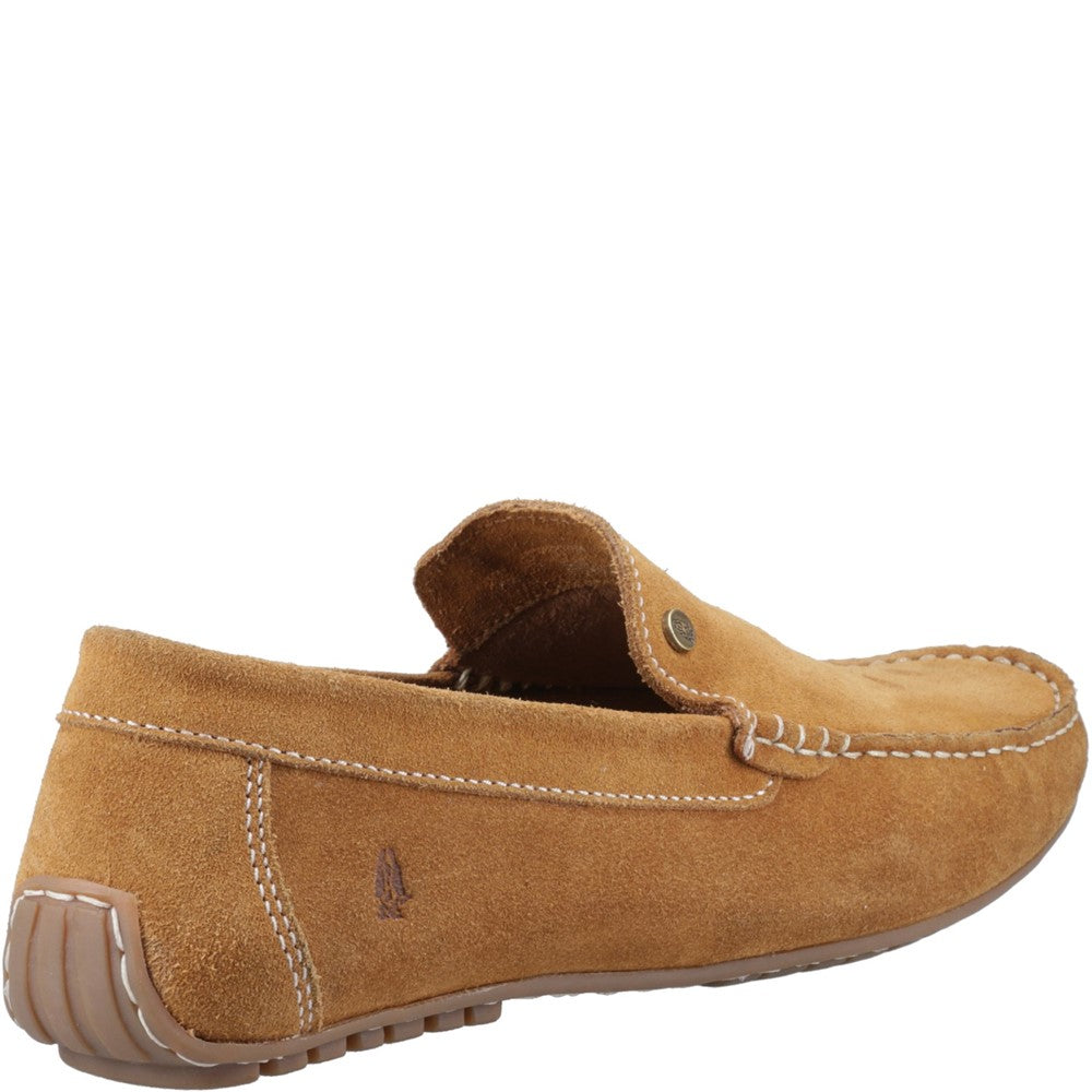 Slip On Mens Summer Tan Hush Puppies Ralph Suede Shoe
