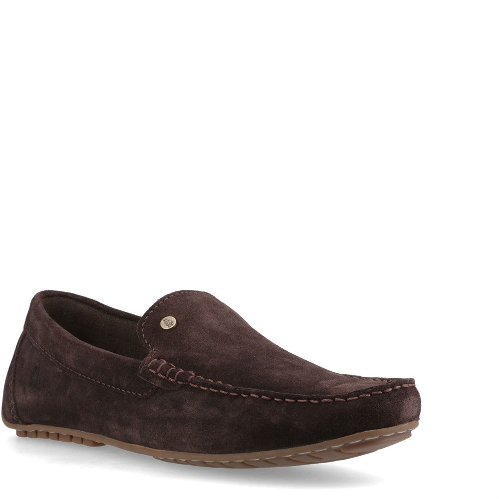 Slip On Mens Summer Brown Hush Puppies Ralph Suede Shoe