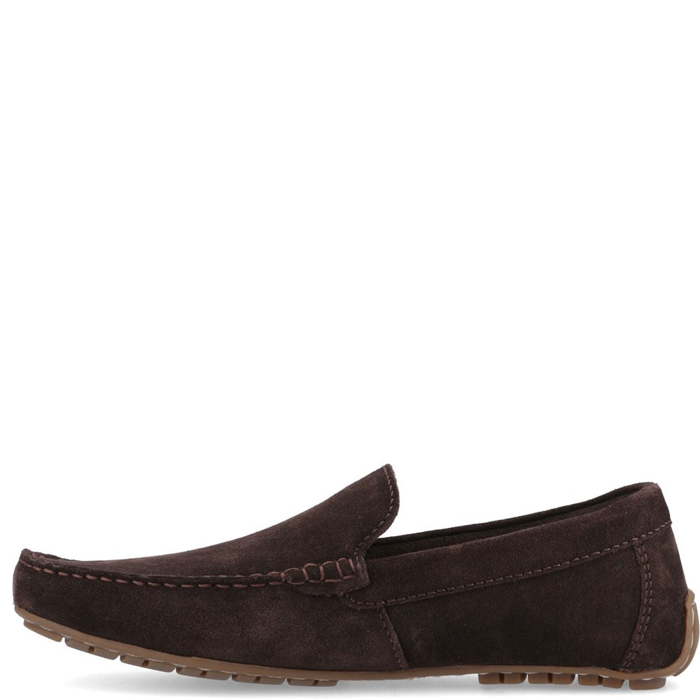 Slip On Mens Summer Brown Hush Puppies Ralph Suede Shoe