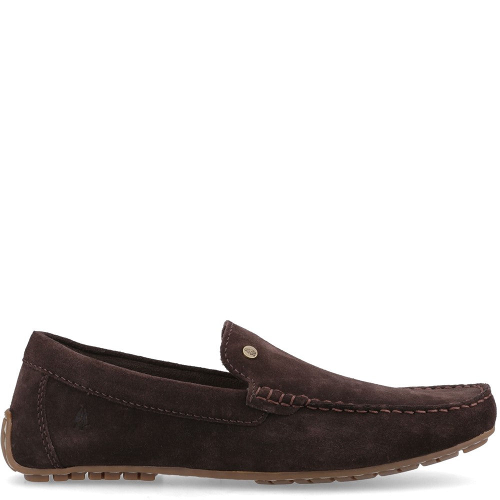 Slip On Mens Summer Brown Hush Puppies Ralph Suede Shoe
