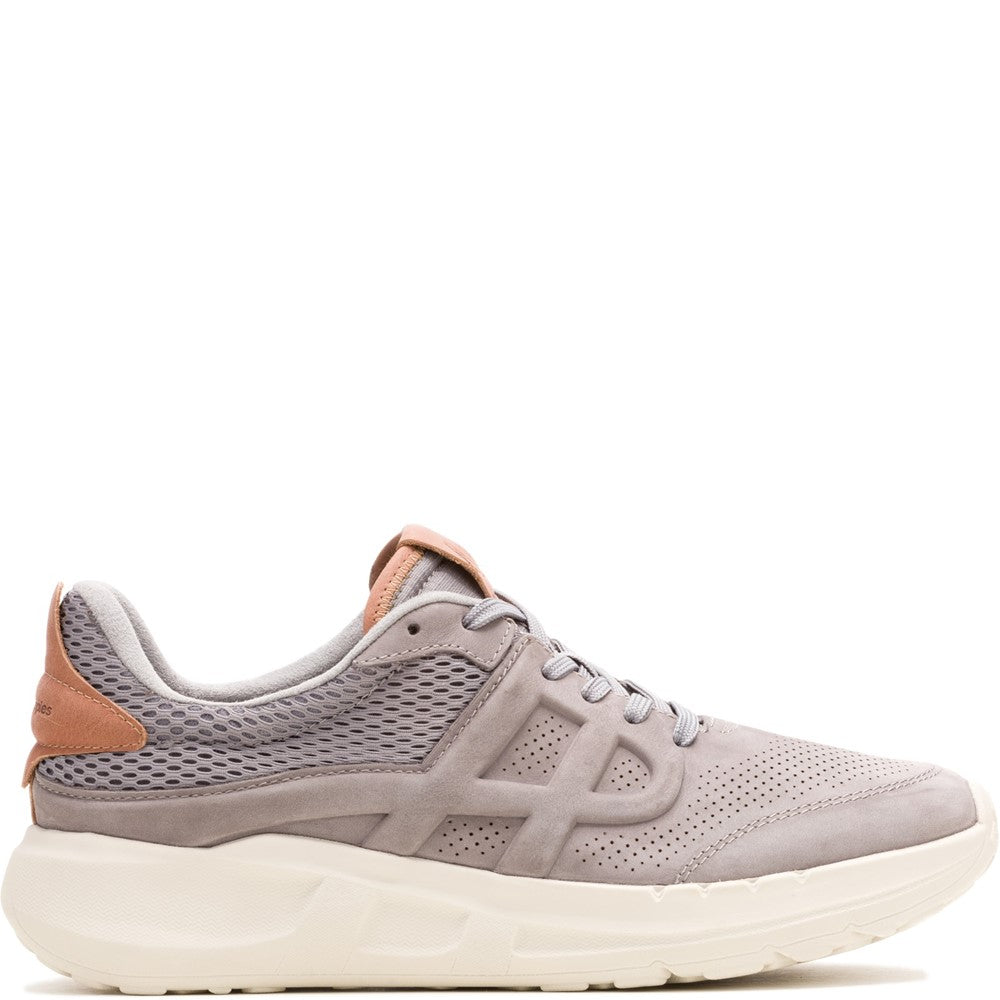 Mens Sports Grey Hush Puppies Seventy8 Runner