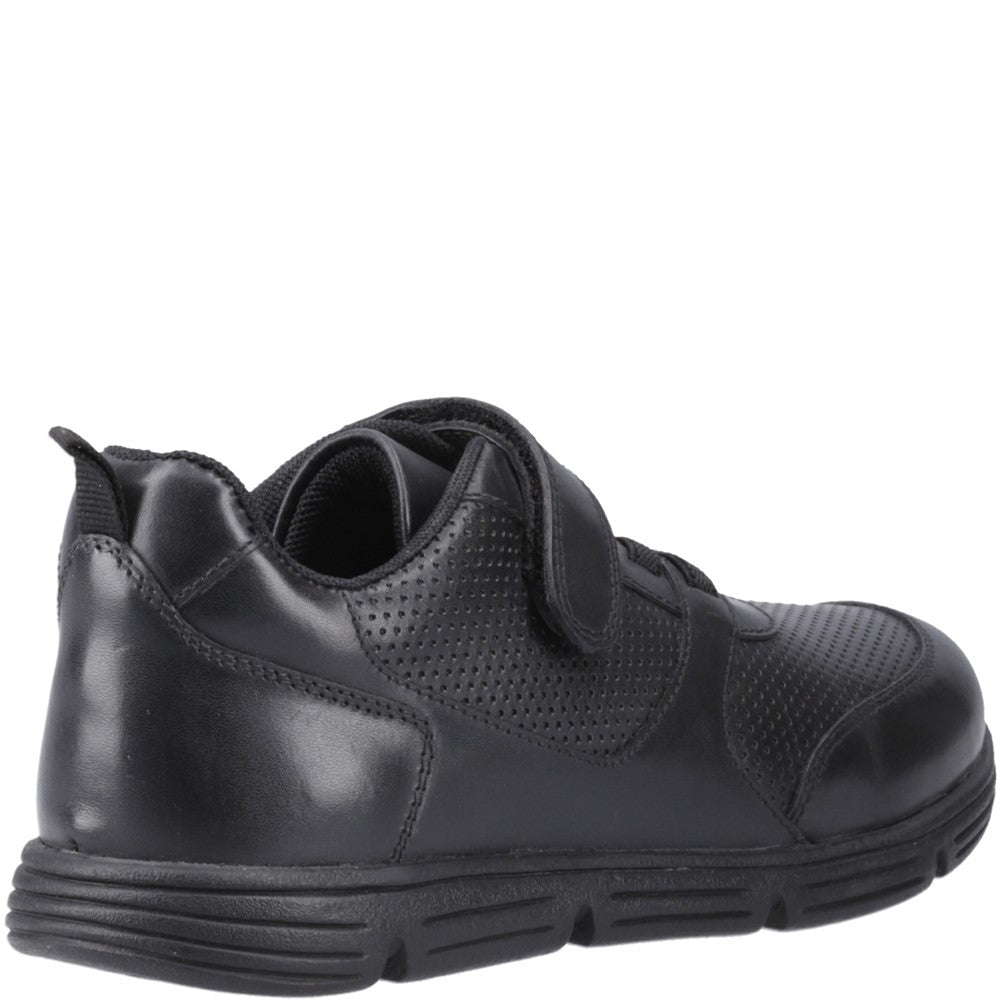 Boys BTS Black Hush Puppies Alfie Bungee Jnr