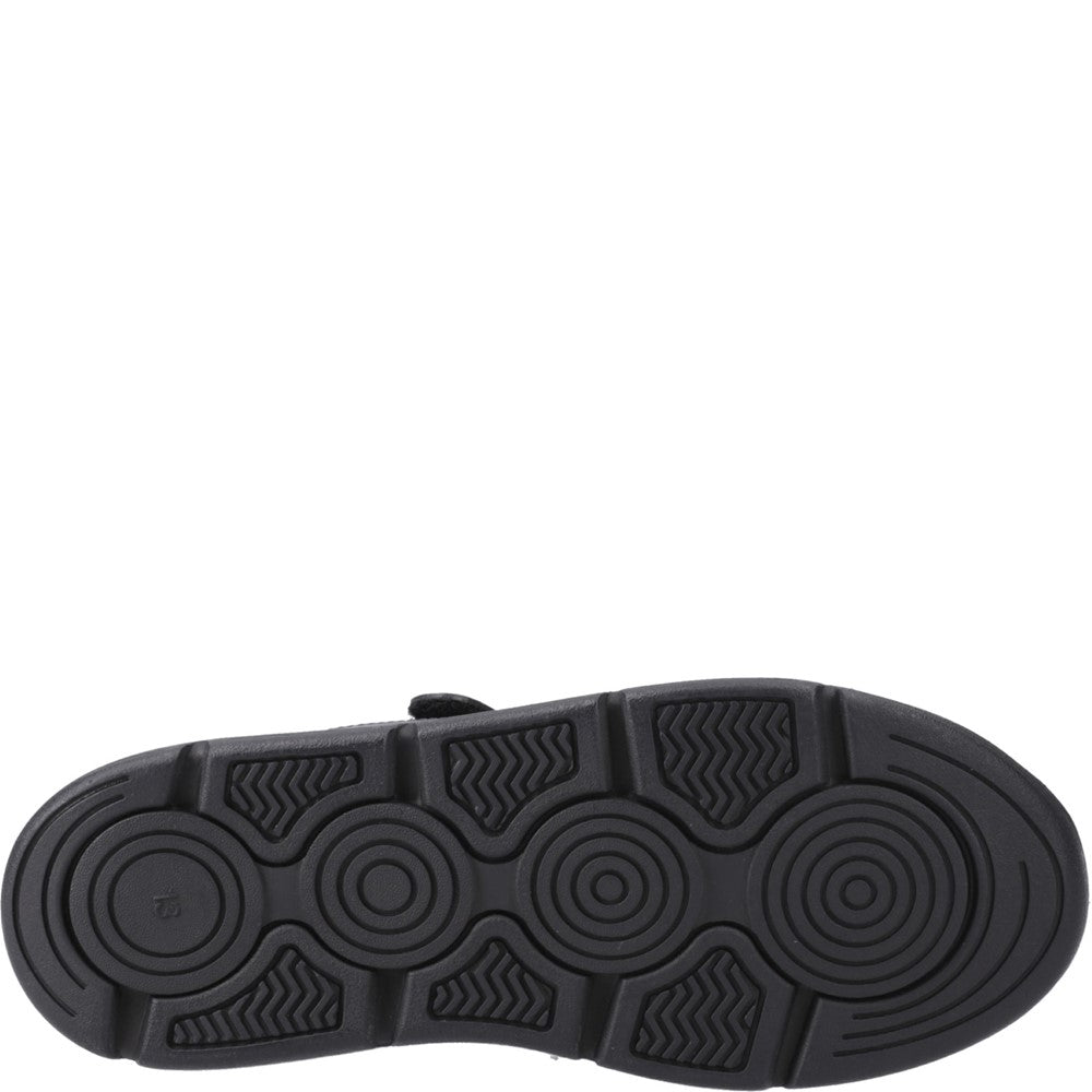 Boys BTS Black Hush Puppies Alfie Bungee Jnr