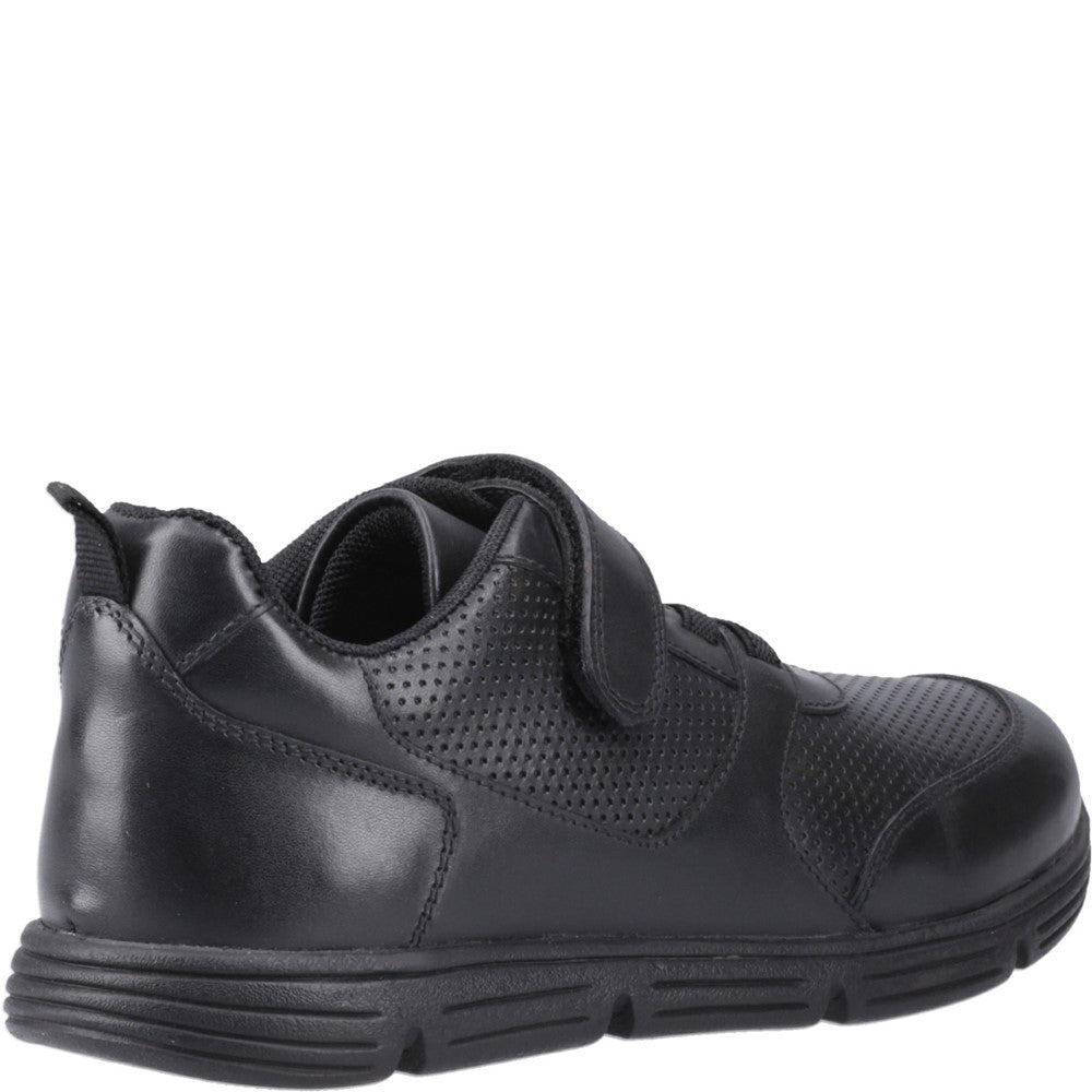 Boys BTS Black Hush Puppies Alfie Bungee Snr