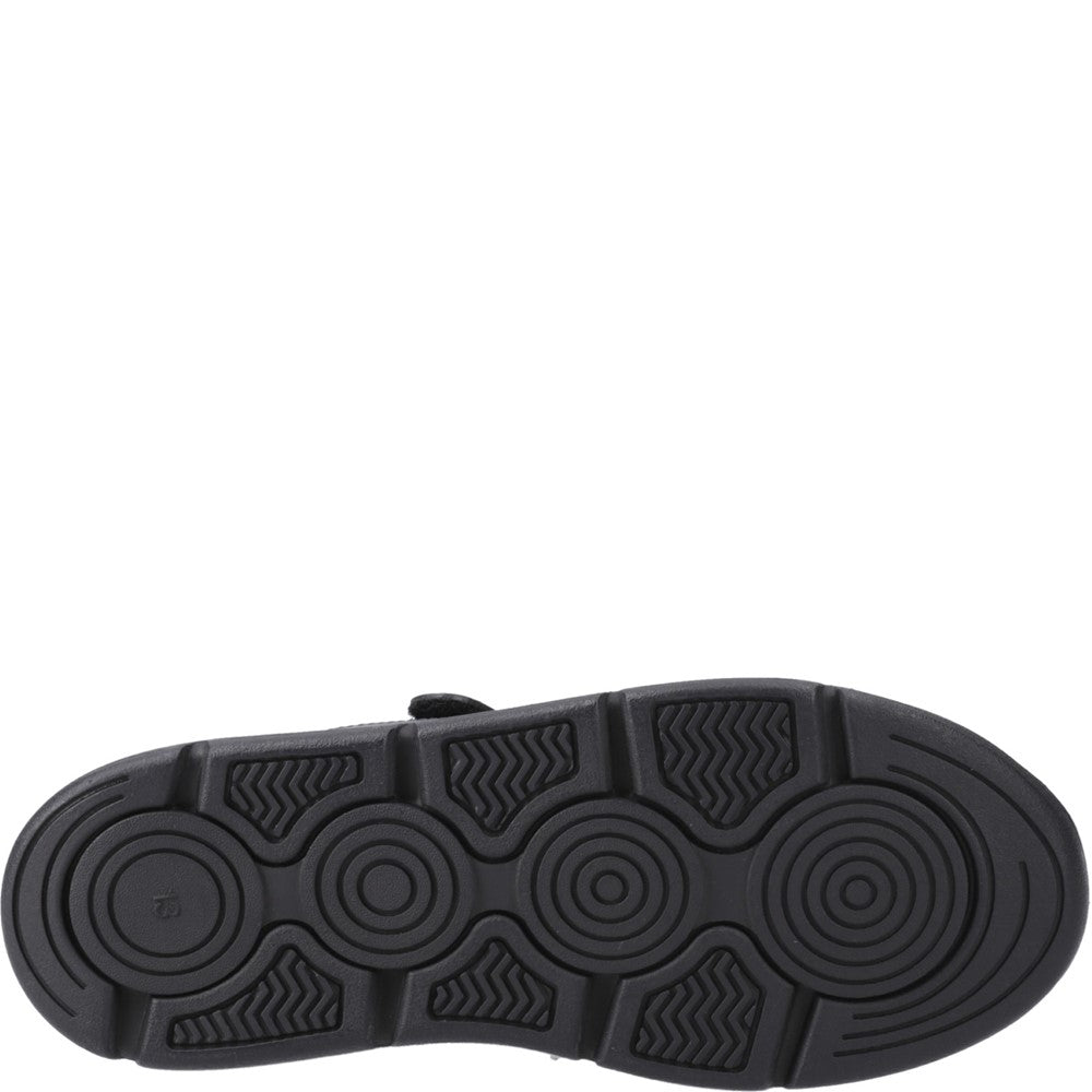 Boys BTS Black XL Hush Puppies Alfie Bungee Snr