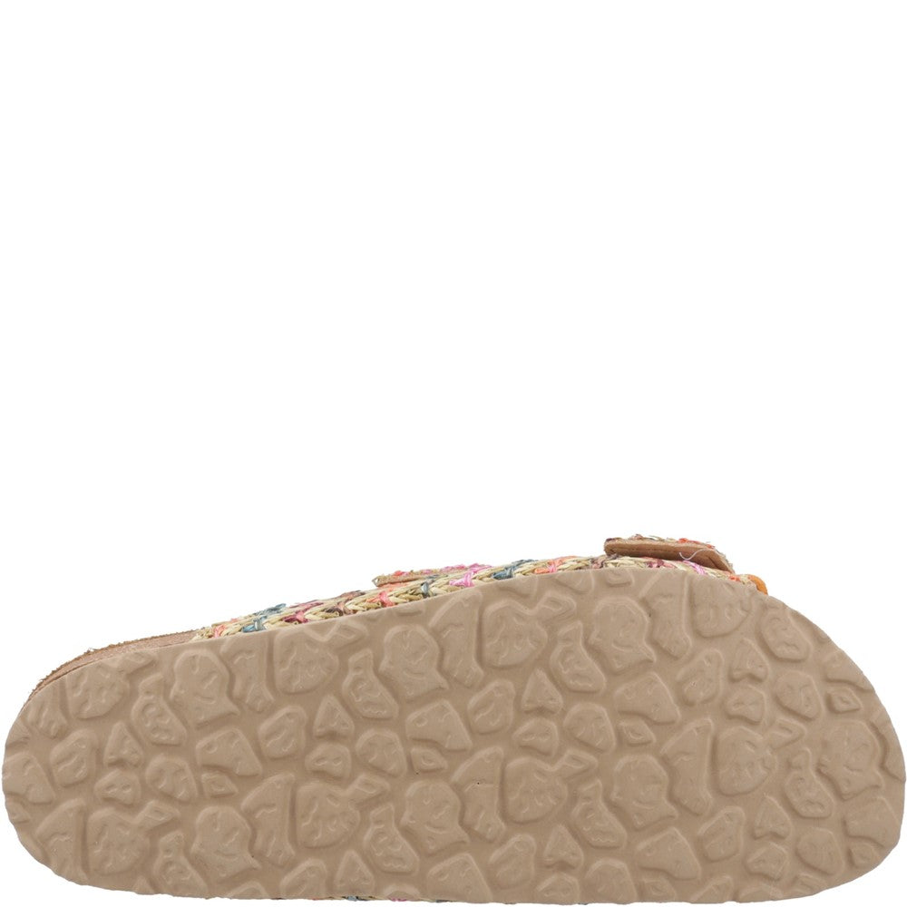 Sandal Ladies Summer Multicoloured Hush Puppies Pippy Sandal