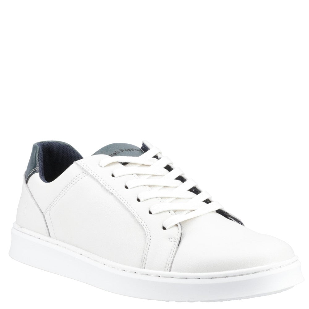 Mens Sports White Hush Puppies Madden Shoes