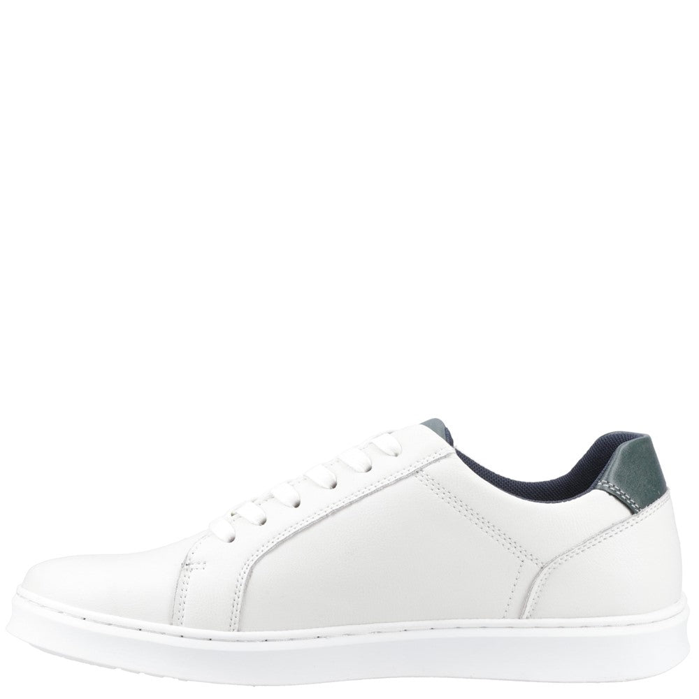 Mens Sports White Hush Puppies Madden Shoes