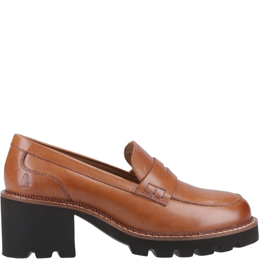 Slip On Ladies Shoes Tan Hush Puppies Giavanna Loafer