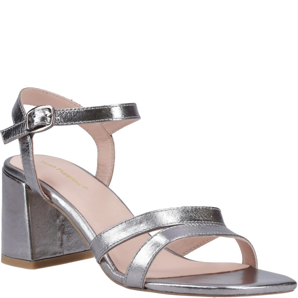 Ladies Heels Pewter Hush Puppies Nalani Heel