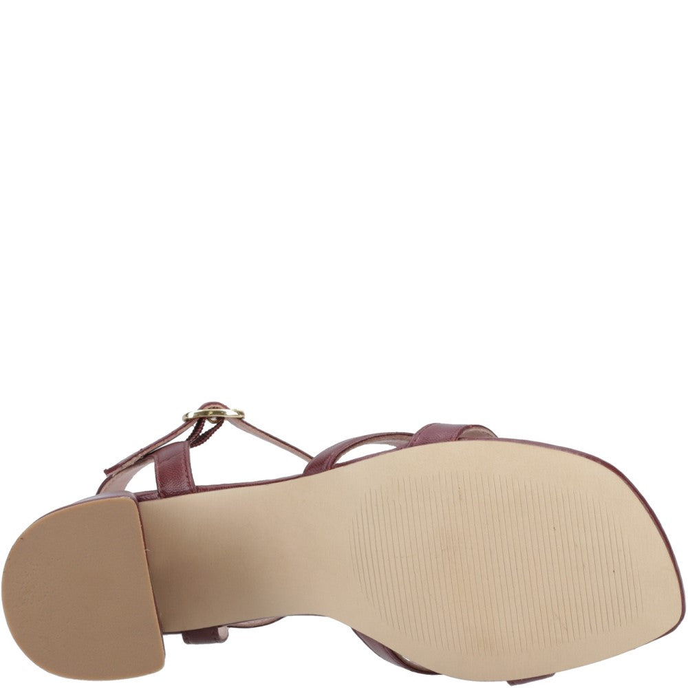 Ladies Heels Bordeaux Hush Puppies Nalani Heel