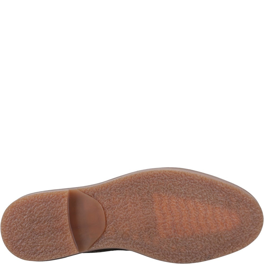 Mens Boots Chocolate Hush Puppies Gideon Chukka Boot