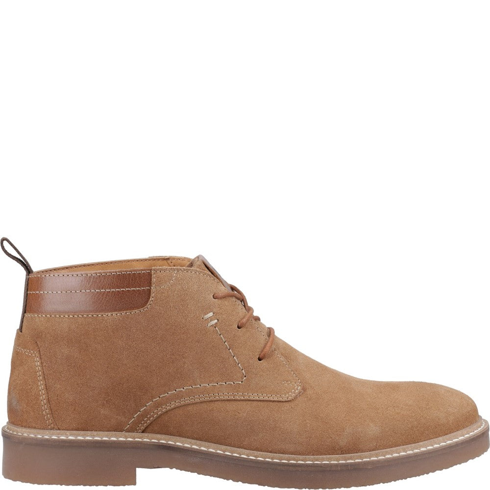 Mens Boots Tan Hush Puppies Gideon Chukka Boot