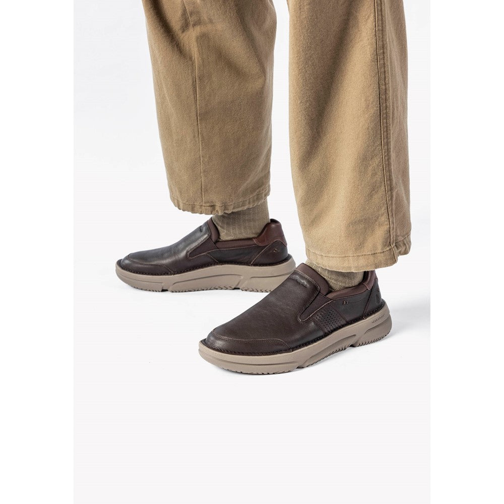 Slip On Mens Summer Brown Hush Puppies Baylor Step-In
